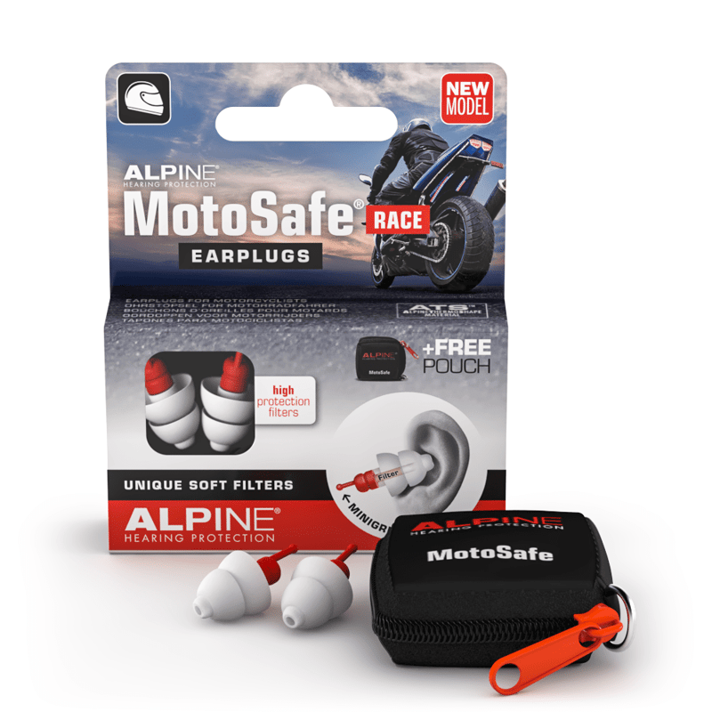 Alpine MotoSafe - Ohrstöpsel für Motorradfahrer