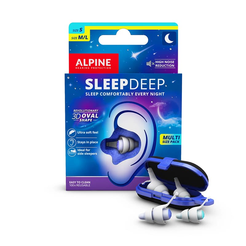 Alpine SleepDeep - Bequeme Ohrstöpsel zum Schlafen