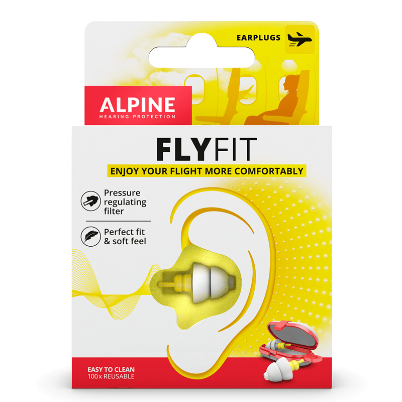 Alpine Flyfit - Ohrstöpsel zum Fliegen