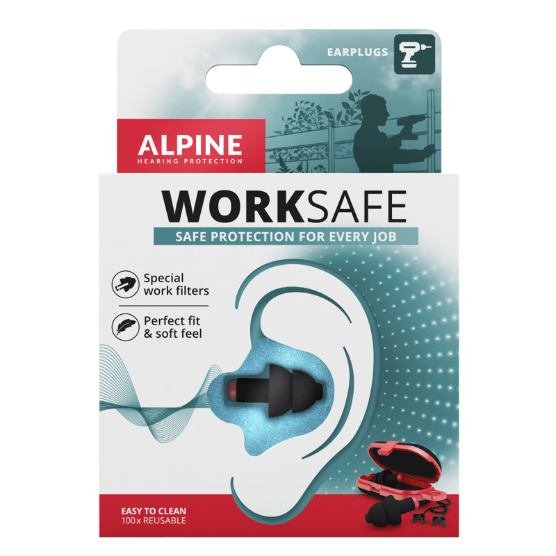 Alpine WorkSafe - Gehörschutz gegen Lärm am Arbeitsplatz