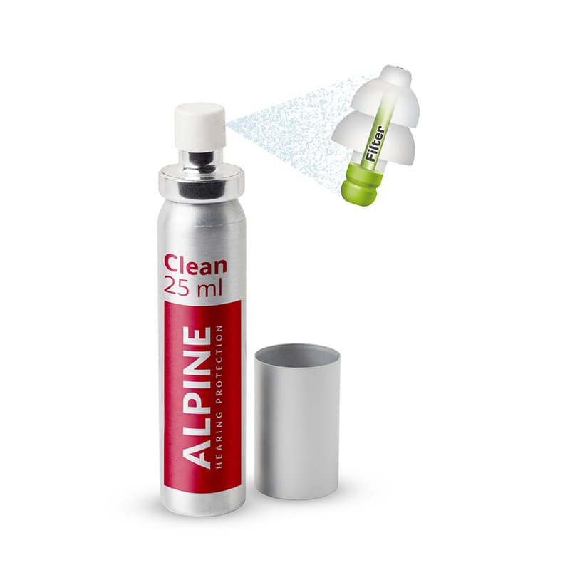 Alpine Clean - 25 ml - Reinigungsspray für Ohrstöpsel