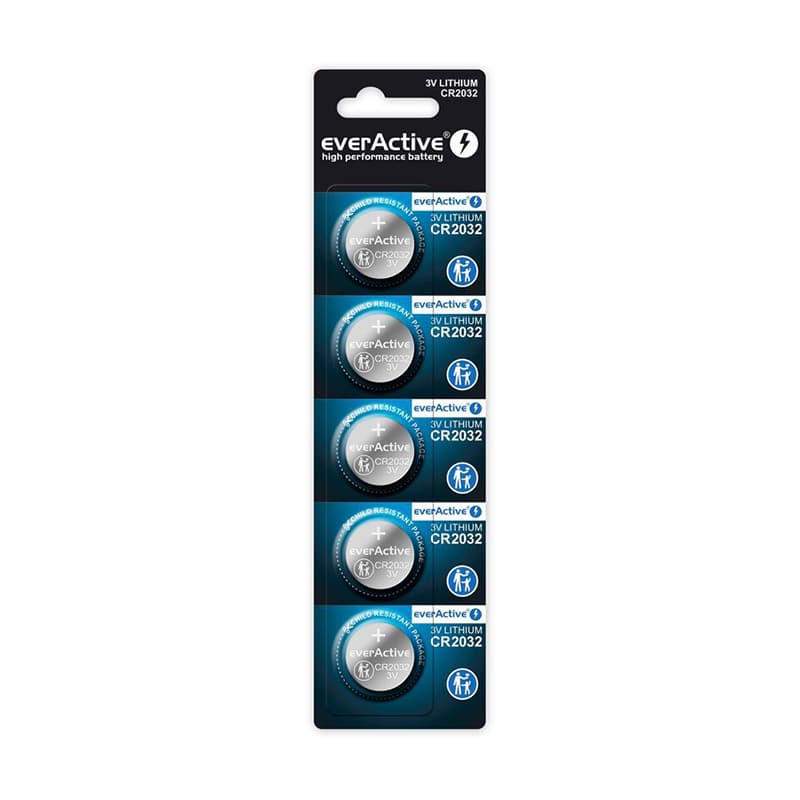 everActive CR2032 5er-Pack